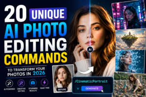 20 Unique AI Photo Editing Commands to Transform Your Photos in 2026